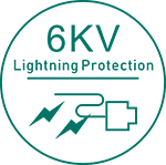 PoE-feature-6KV-lightning-Protection