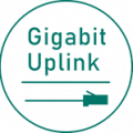 Gigabit Uplink